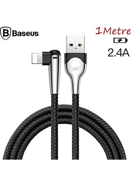 Baseus Mvp Iphone Için Mobil Oyuncu USB Şarj Kablosu 1 METRE-(1903) - CPT105533-1778