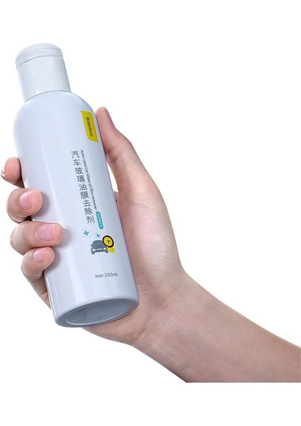 Baseus Araç Bakım Ön Cam Temizliği 200ML Yağ Çözücü ve Parlatıcı Sprey ve - CPT102839-93