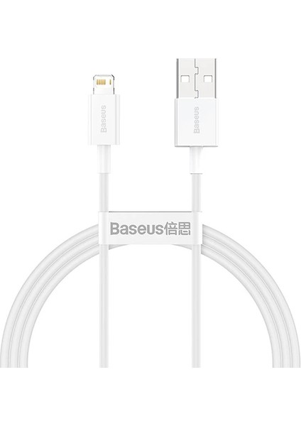 Baseus Superior Series USB To Lightning iPhone Hızlı Şarj Kablosu 1 Metre 2.4A-( - CPT107466-44