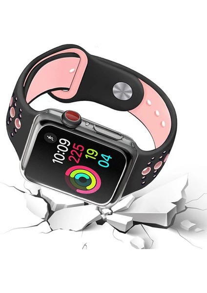 Ally Apple Iwatch 44MM 360 Koruma Ultra Slim Silikon KILIF-(1903) - CPT101152-7304