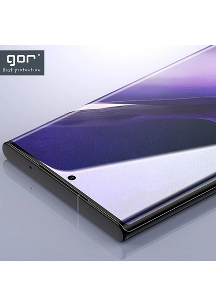 Gor Sm Galaxy Note 20 Ultra 3D Kavisli Full Darbe Emici Ekran Koruyucu 2 Adet Set-( - CPT101327-11