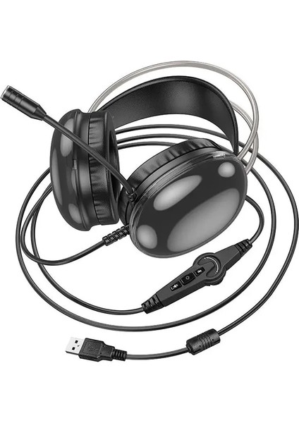Hoco W109 Plus Rich Usb7.1 Gaming Kulaküstü KULAKLIK-(1903) - CPT102816-5046