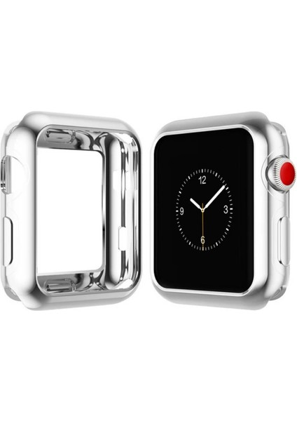 Ally Apple Watch Için 38MM 123 Ultra Slim Parlak Bumper Tpu KILIF-(1903) - CPT107718-4631