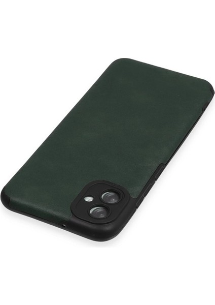 Samsung Galaxy A04E Kılıf Loop Deri Silikon - Yeşil - CPT103736-6323 fırsatları