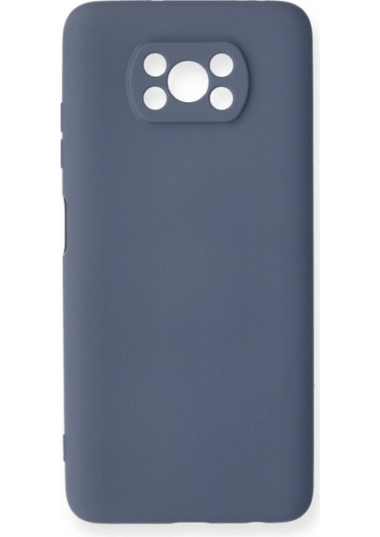 Xiaomi Pocophone X3 Kılıf Nano Içi Kadife Silikon - Gri - CPT107770-7085