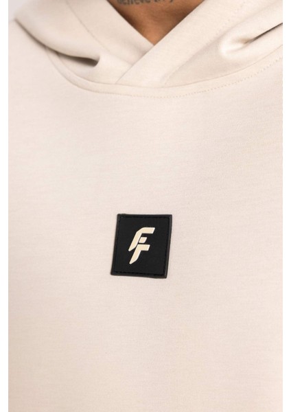 Fit Standart Fit Kapüşonlu Skuba Dalgıç Kumaş Sporcu Sweatshirt B4758AX24SP