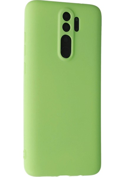 Xiaomi Redmi Note 8 Pro Kılıf First Silikon - Yeşil - CPT101262-6097