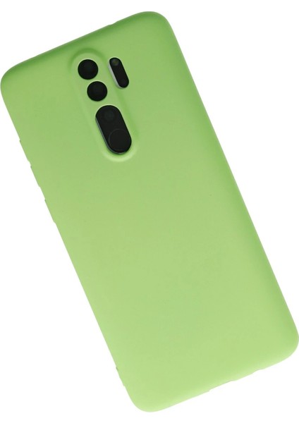 Xiaomi Redmi Note 8 Pro Kılıf First Silikon - Yeşil - CPT101262-6097