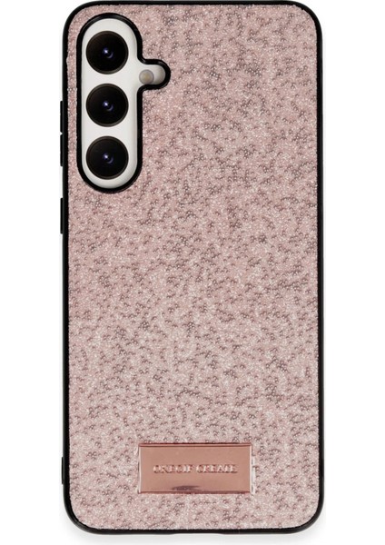 Samsung Galaxy A05S Bright Simli Kapak - Pembe - CPT104140-3759