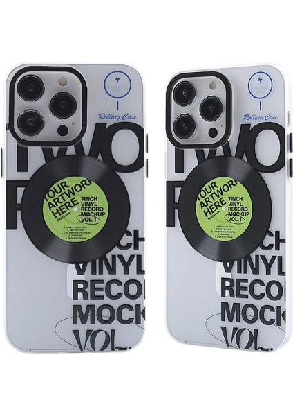 iPhone 14 Pro Kılıf Apollo Magneticsafe Desenli Kapak - Apollo Şeffaf - 5 - CPT104075-7181