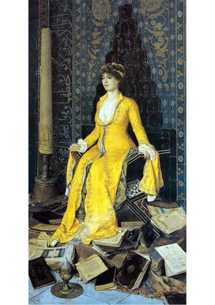 Mihrap Osman Hamdi Bey Kanvas Tablo