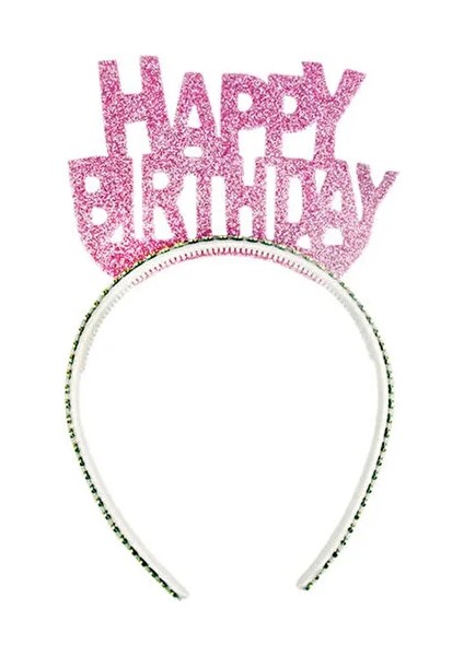 Eva Happy Birthday Taç Pembe