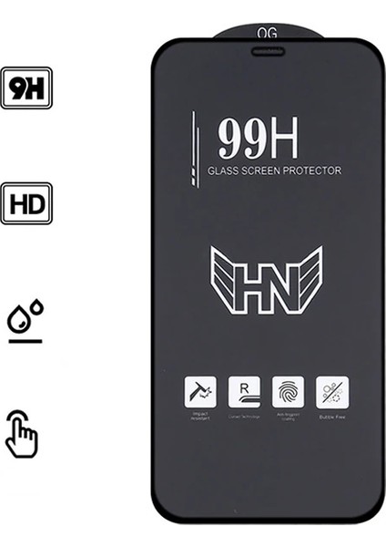 iPhone 12/12 Pro 6.1 3D Full High Aluminum Tempered Cam Ekran KORUYUCU-(1903) - CPT109233-2757