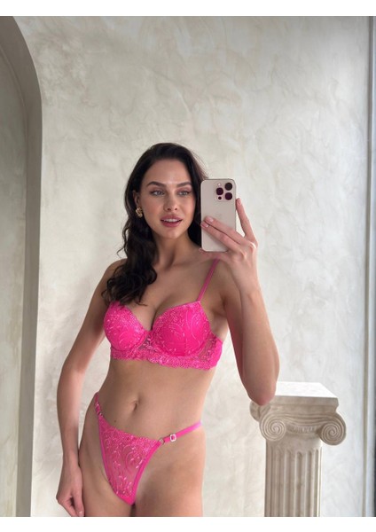 Pembe Push-Up Takım