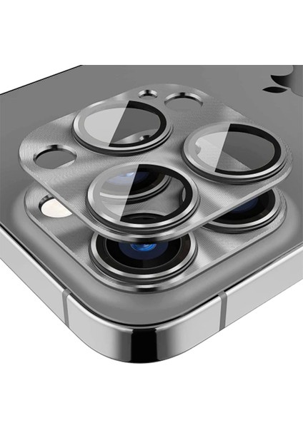 Ally iPhone 15 Pro-15 Pro Max Metal Tempered Kamera Lens KORUYUCU-(1903) - CPT107759-6718 fiyatları