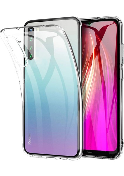 Xiaomi Redmi Note 8 Kılıf Lüx Şeffaf Silikon - CPT104036-5055
