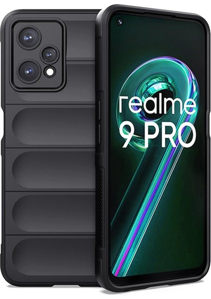 Realme 9 Pro 5g Kılıf Optimum Silikon - Siyah - CPT104074-5850