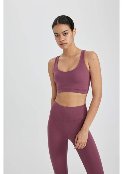 Fit Bisiklet Yaka Sporcu Bra B4587AX24SP