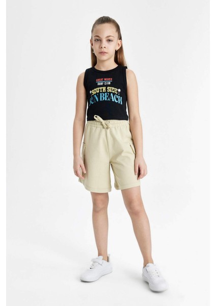 Kız Çocuk Kargo Fit Şort fiyatları