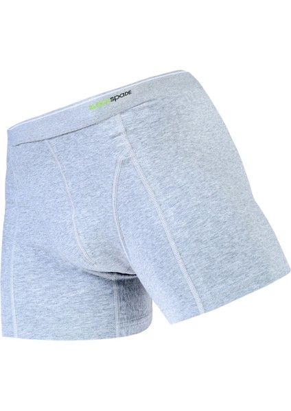 9670 ERKEK TENDER COTTON SHORTY 3 LÜ SİYAH-ANTRA MELANJ-ANTRASİT BOXER