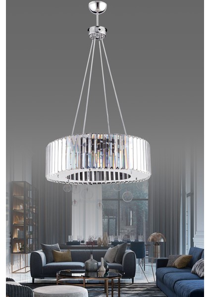Istanbul Avize Lüx Elmas 35 cm Avize