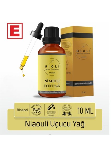 Saf Niaouli Yağı (Genital Bölge & Koku Önleme) 10 ml