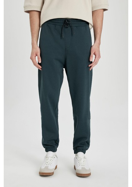 Regular Fit Eşofman Altı Cepli Beli Bağcıklı Lastikli Paça B6155AX24SP