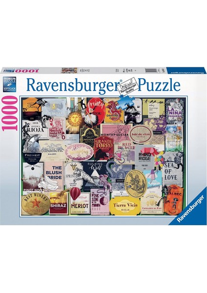 1000 Parça Puzzle Etiketler
