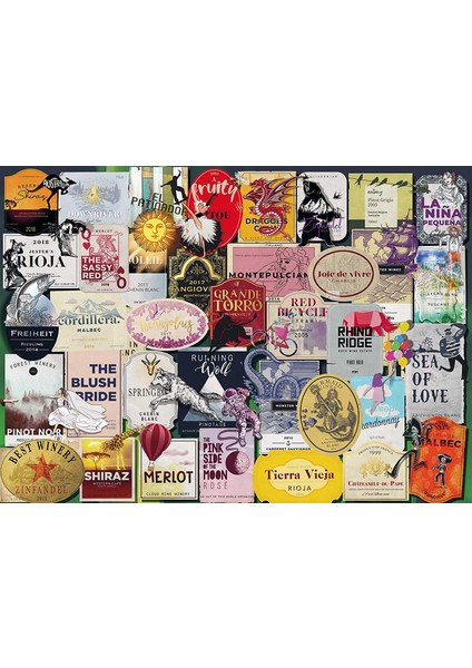 1000 Parça Puzzle Etiketler fiyatları