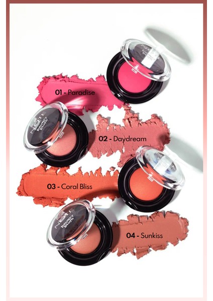 Bouncy Blush Yumuşak Kremsi Allık - 02 Daydream