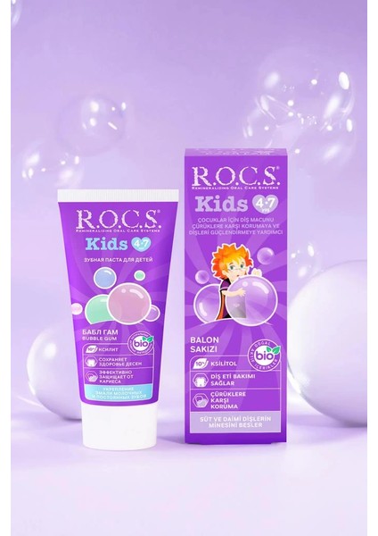 Bfs .kids Diş Macunu 35ML 4-7 Yaş Sakız indirimleri