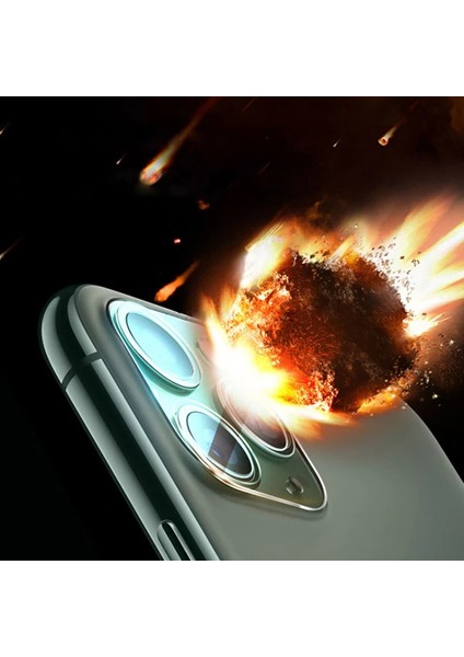 iPhone 12 6.1 Pro Full Tempered Kamera Koruyucu Kırılmaz CAM-(1903) - CPT109915-7252 fırsatları