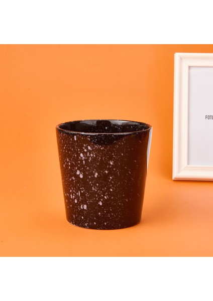 Seramik Saksı - Siyah - 13X13X13 cm fiyatları