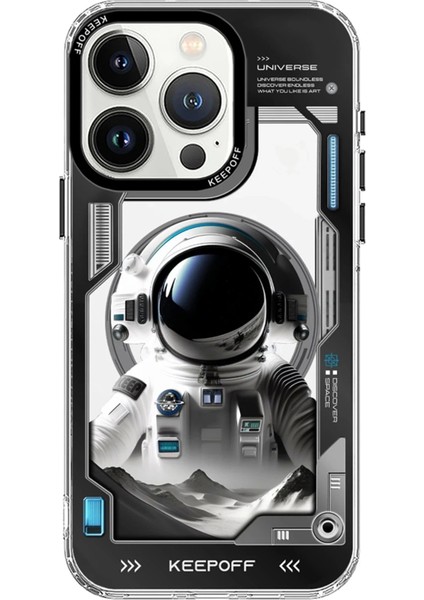 iPhone 15 Pro Aerospace Magsafe Kapak - Spaceman