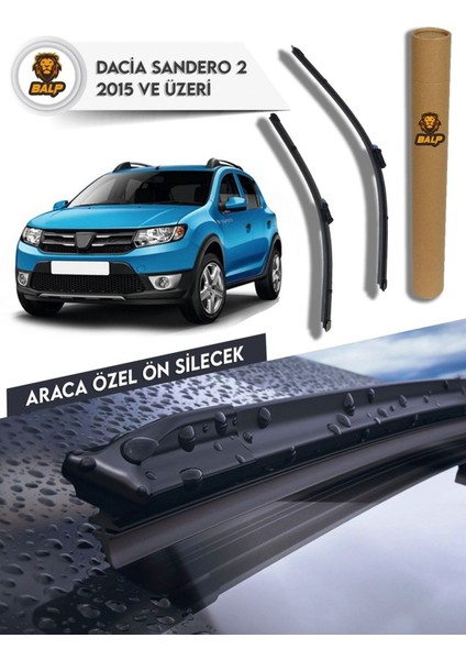 Dacia Sandero 2 Muz Silecek Takımı 2015 ve Üzeri