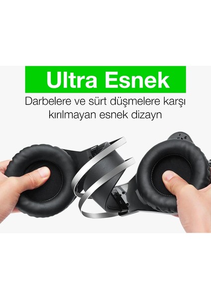 Ally Mc N1 LED Işıklı Mikrofonlu USB Kulaküstü Gamer KULAKLIĞI-(1903) - CPT108420-2197