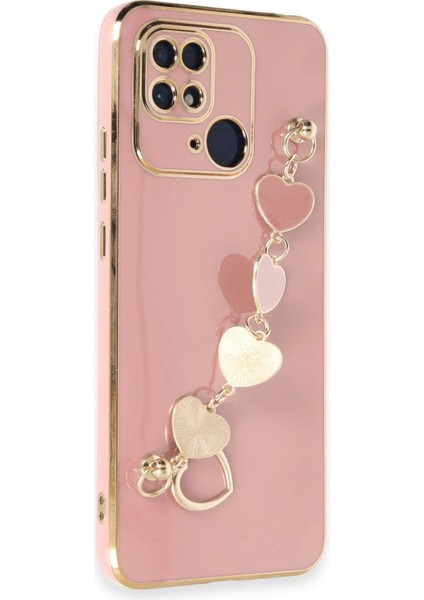 Xiaomi Redmi 10C Kılıf Esila Silikon - Pudra - CPT105374-7811 fiyatları