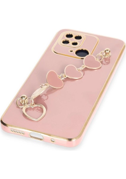 Xiaomi Redmi 10C Kılıf Esila Silikon - Pudra - CPT105374-7811 fırsatları