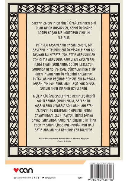 Amok Koşucusu - Stefan Zweig fiyatları