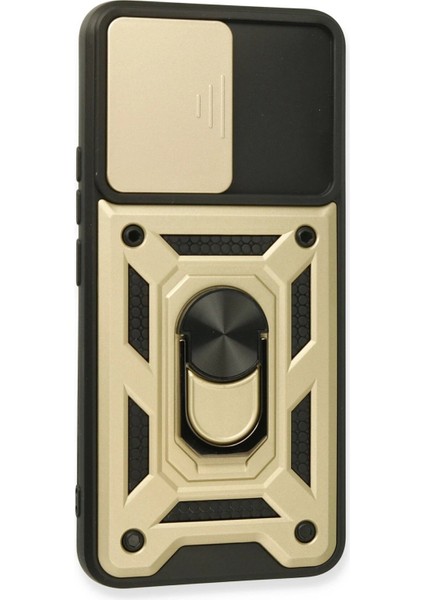 Realme 8 Kılıf Pars Lens Yüzüklü Silikon - Gold - CPT106077-8458 fiyatları