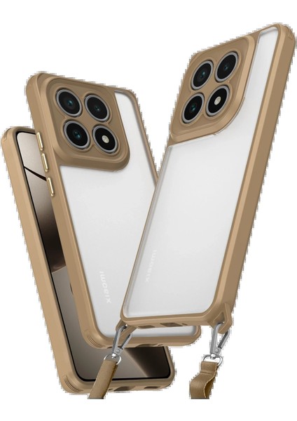 Xiaomi Mi 14T Kılıf Penta Silikon Kılıf - Çöl Titanyum - CPT106511-8405