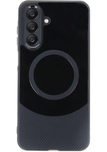 Samsung A56 Kılıf Maya Karbon Kapak - Siyah - CPT105049-1329