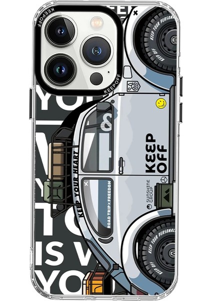 iPhone 15 Pro Max Cross Country Travel Magsafe Kapak - Highway