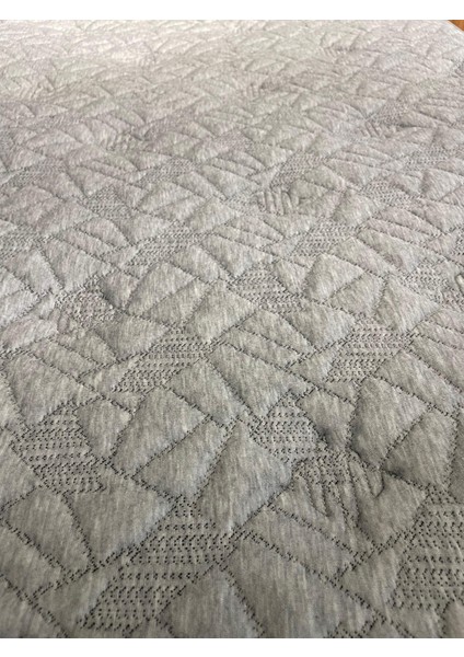 Neuton Carina Yatak 90X190 cm Gri Desenli Ortopedik Herkül Yaylı Tek Kişilik Yatak