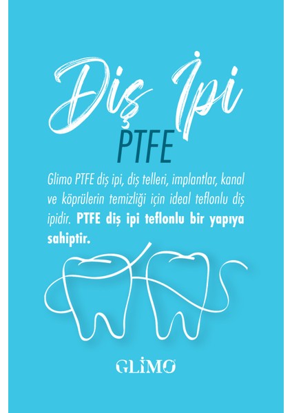 Ptfe Diş Ipi, Kaygan Yapı Ile Kolay Kullanım,plak & Tartar Karşıtı, Diş Eti Dostu,hassas Dişler Için modelleri