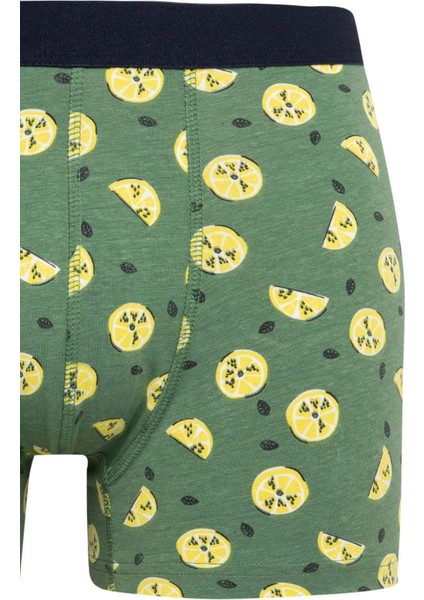 Regular Fit 3'lü Boxer B7184AX24SM