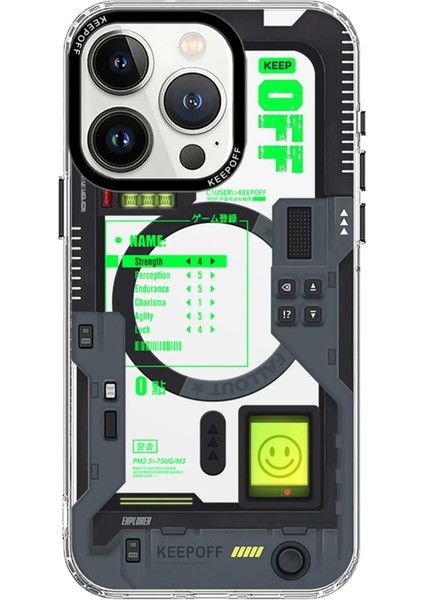 iPhone 15 Pro Max Future Armor Magsafe Kapak - Radiation