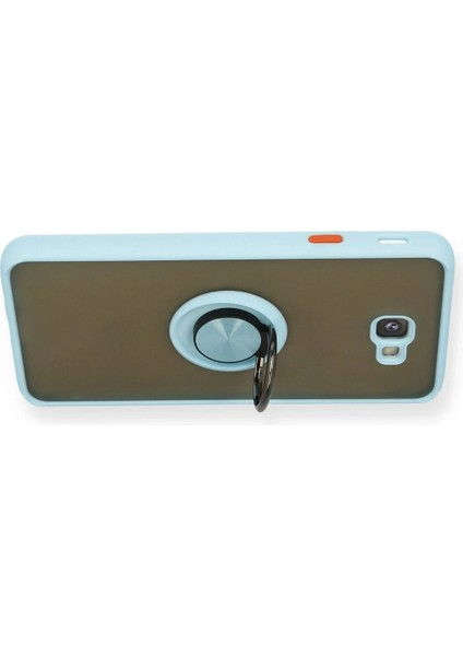 Samsung Galaxy J7 Prime Kılıf Montreal Yüzüklü Silikon Kapak - Buz Mavi - CPT107077-7634 modelleri