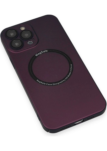iPhone 13 Pro Kılıf Jack Magneticsafe Lens Silikon - Mürdüm - CPT101836-8841 indirimleri