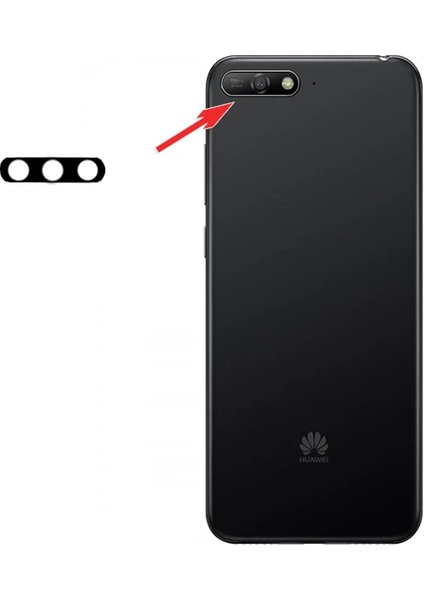 Huawei Y6 2018 Kamera LENS-(1903) - CPT107819-4071